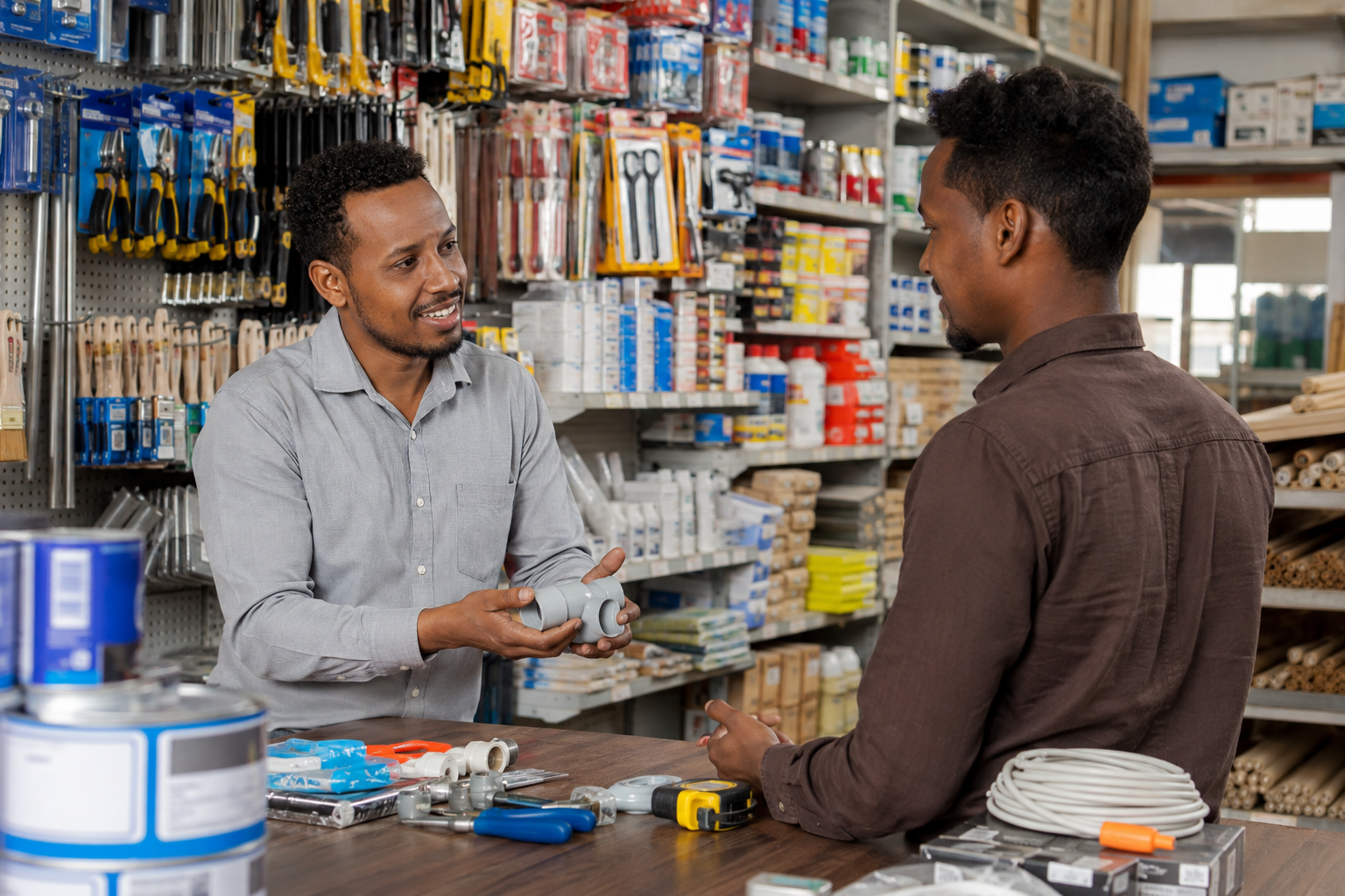 Hardware Store in use